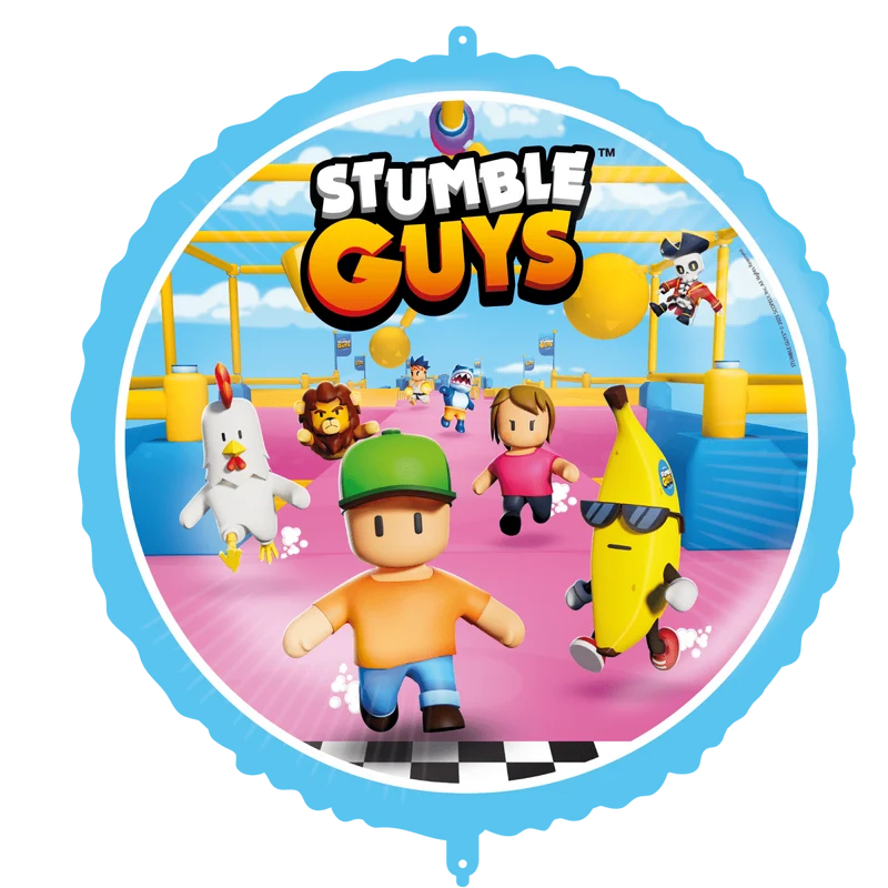 Stumble Guys Helium Ballon Leeg 46cm