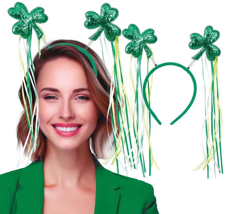 St. Patrick'S Day Haarband Klavertjes