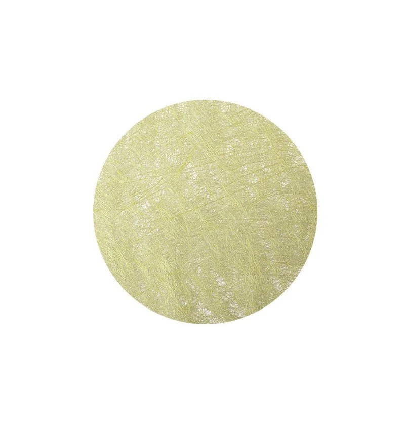 Gouden Placemats Rond 34cm 10st