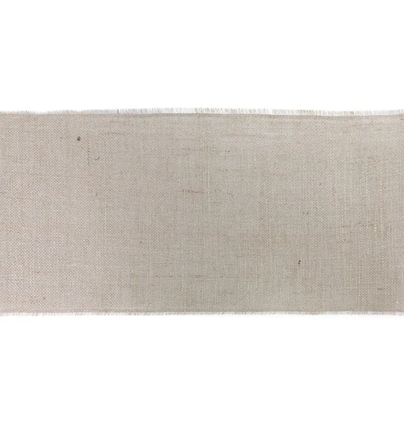 Beige Tafelloper Jute 5m