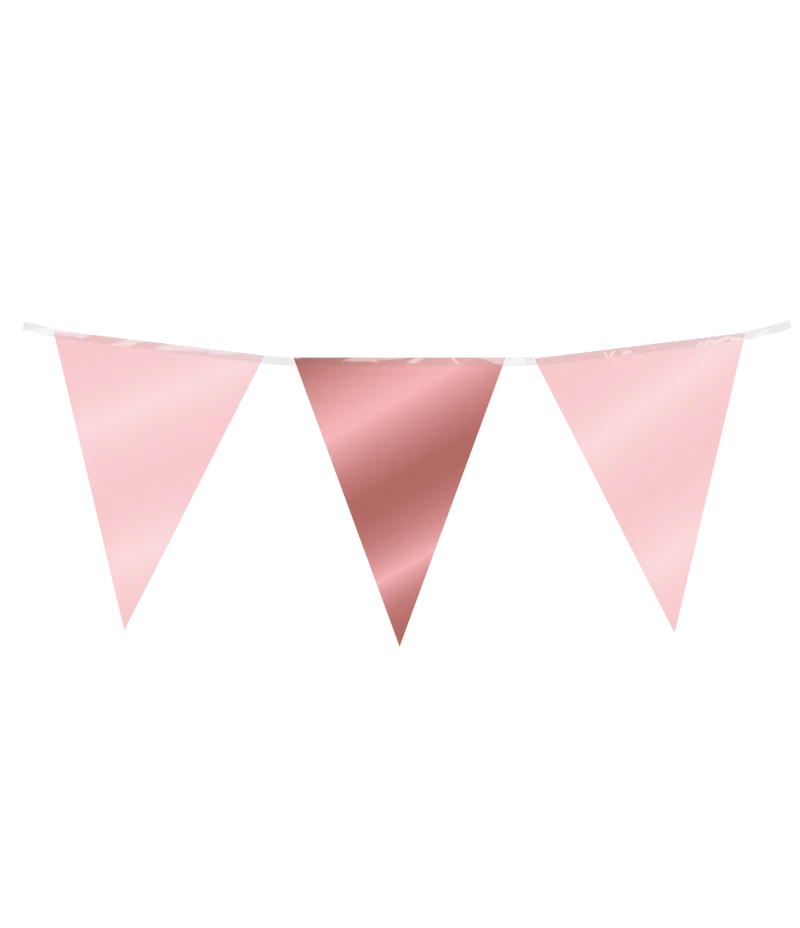 Roze Rose Gouden Slinger 10m