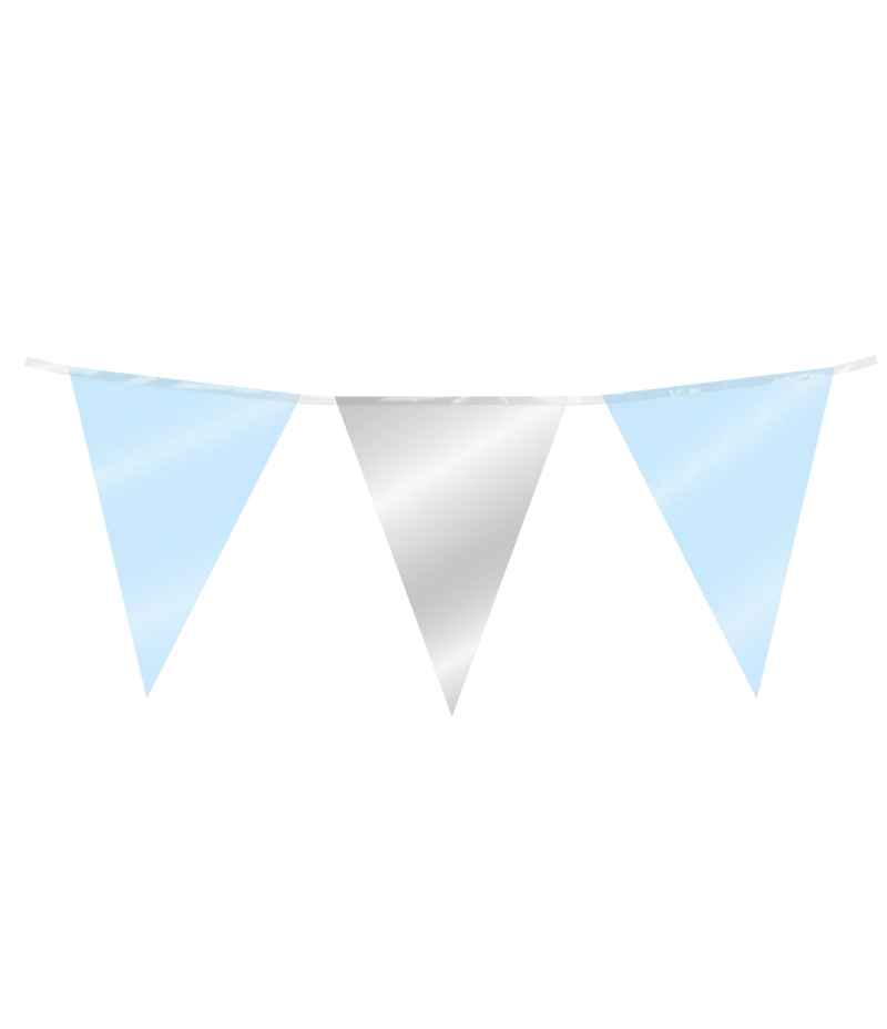 Blauw Zilveren Slinger 10m