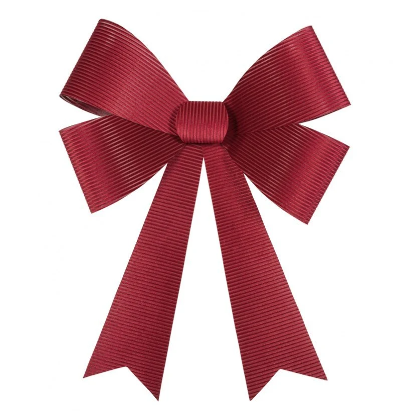 Bordeaux Rode Strik Velvet 86cm