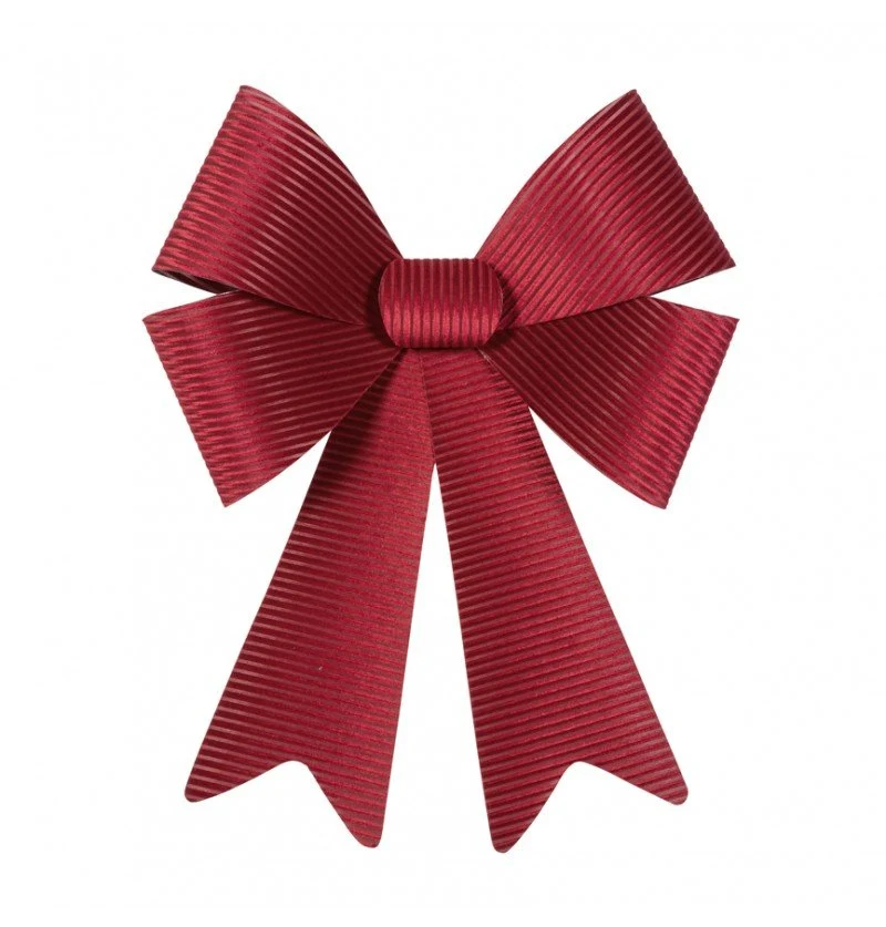 Bordeaux Rode Strik Fluweel 66cm