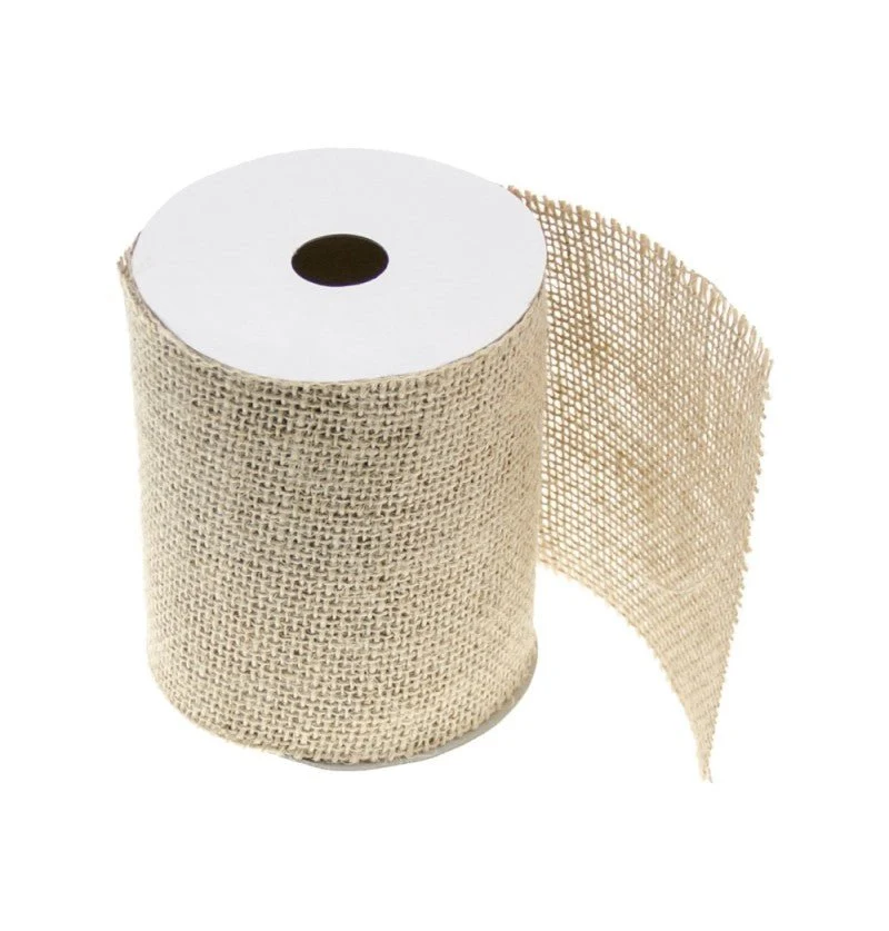 Beige Lint Jute 9,5Cm Breed 5m