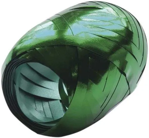 Groene Lint 5Mm Metallic 20m