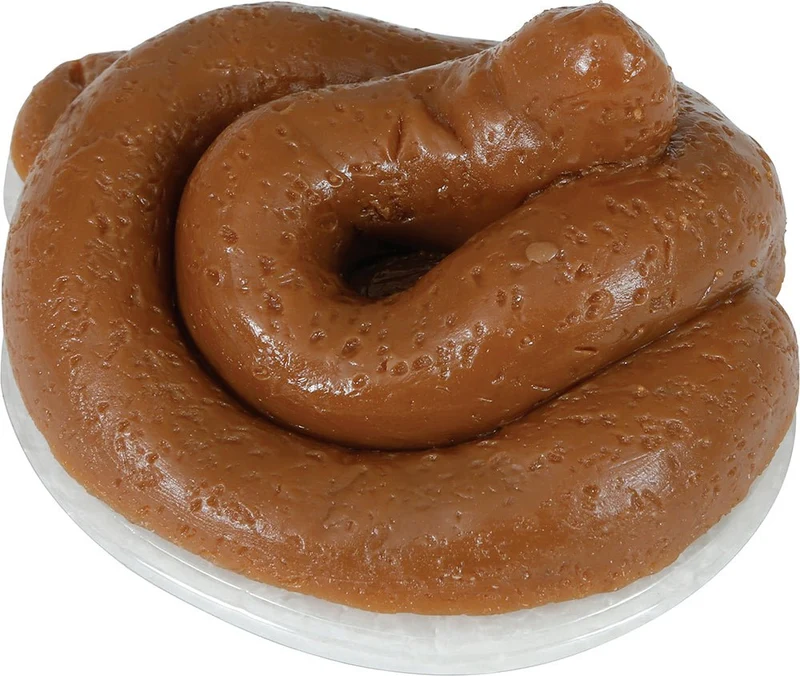 Bruine Nep Drol Rond 11cm