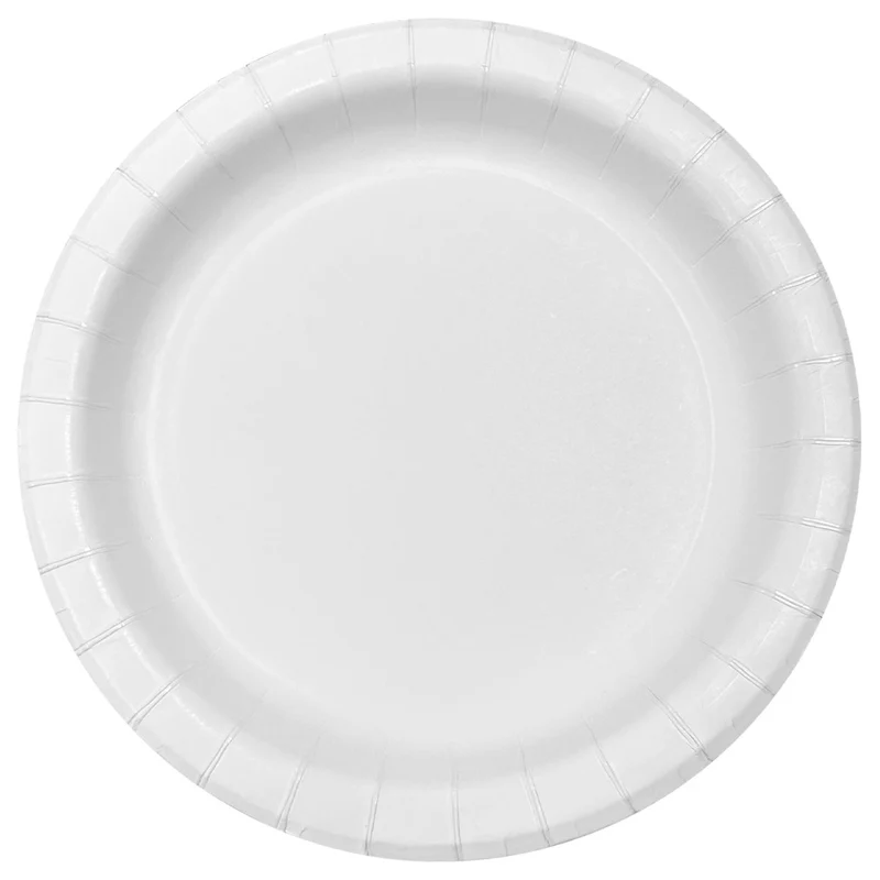 Witte Borden 26cm 10st