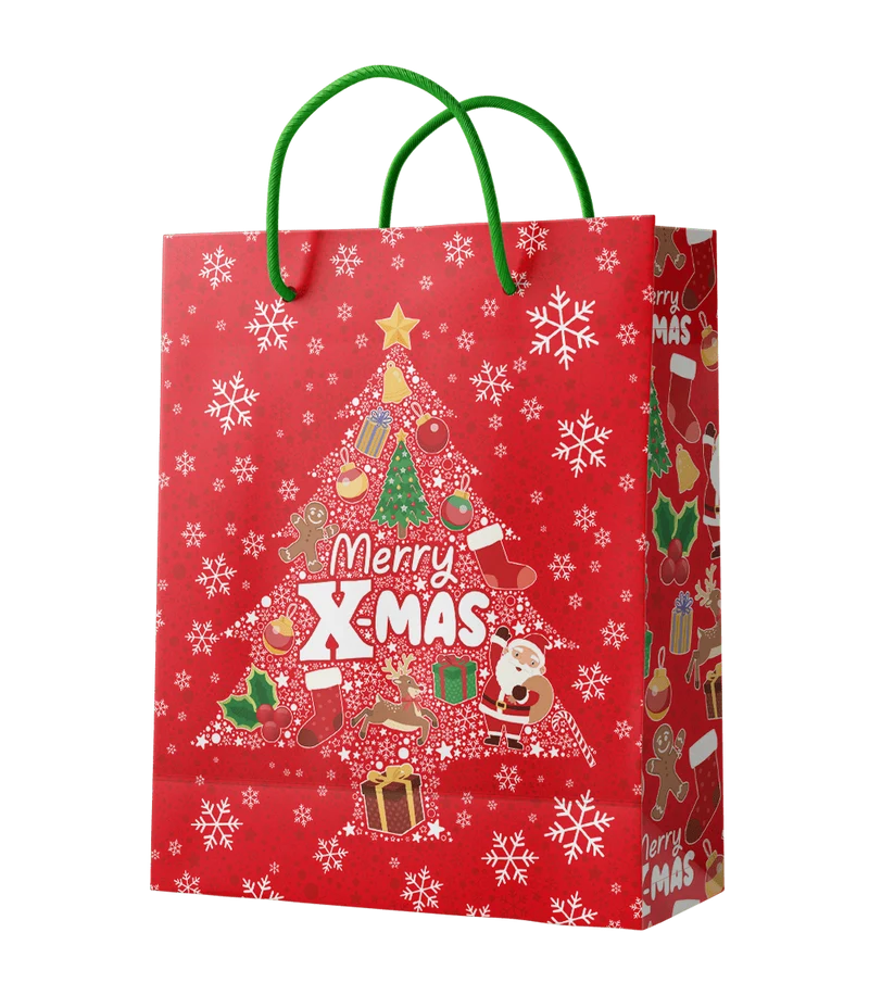 Kerst Cadeautasje L Merry X-Mas