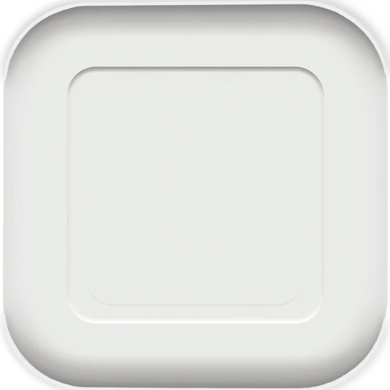 Witte Borden Vierkant 23cm 10st