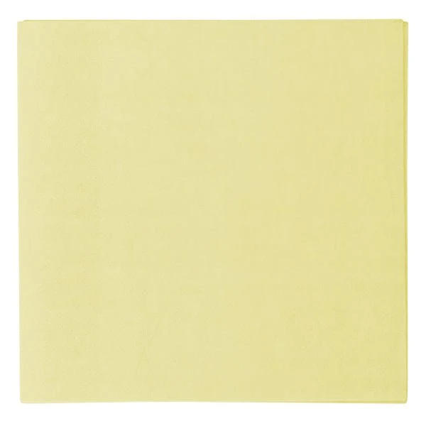 Lichtgele Servetten 3 Laags 33cm 20st