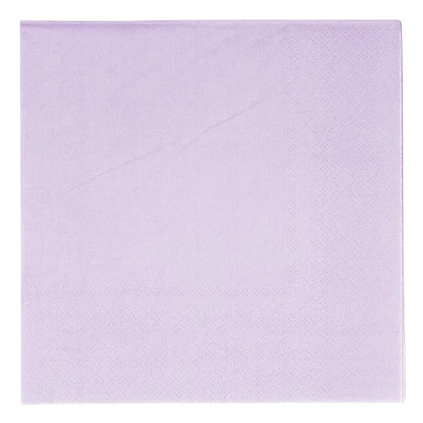 Paarse Servetten Lila 3 Laags 33cm 20st