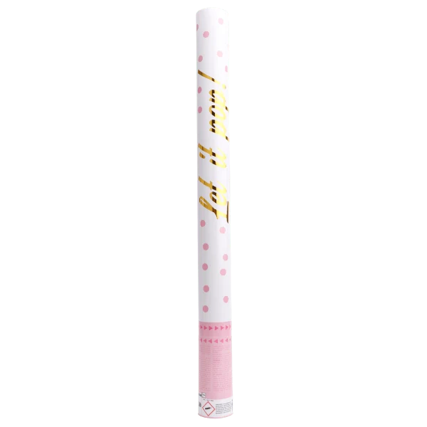 Roze Confetti Kanon 60cm
