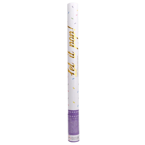 Gekleurde Confetti Kanon Folie 60cm