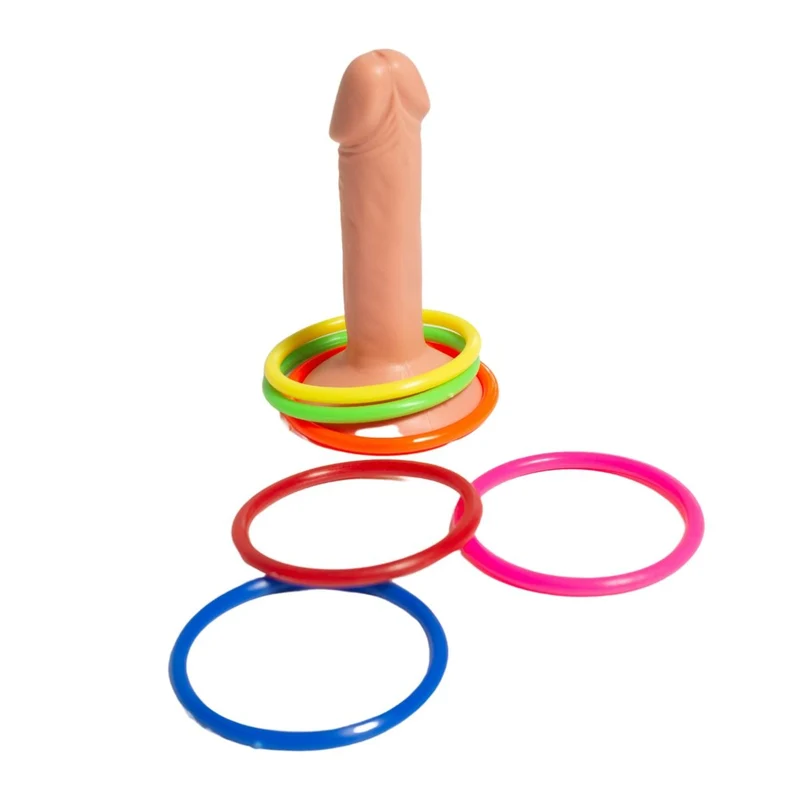 Vrijgezellenfeest Spel Piemel Ring Gooien