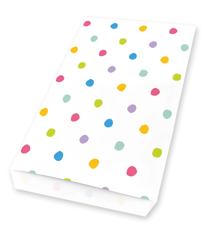 Party Uitdeelzakjes Stippen 23cm 6st
