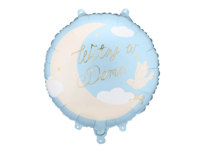 Welkom Thuis Folie Ballon Leeg 35cm