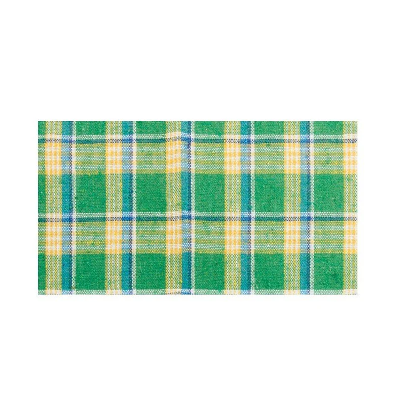 Groene Lint Madras 10Cm 5m