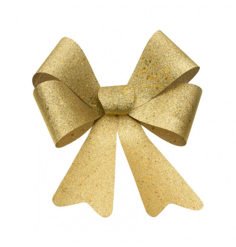 Gouden Strik Glitter 51cm