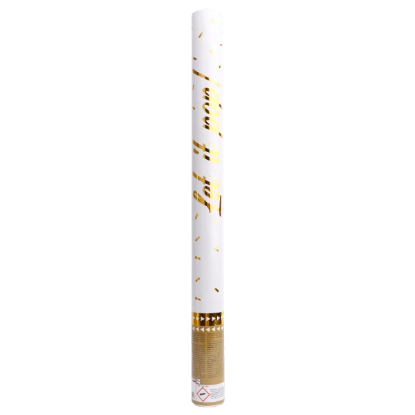 Gouden Confetti Kanon Folie 60cm