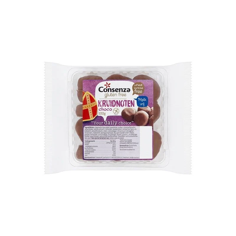 Consenza Kruidnoten Choco 100 gram