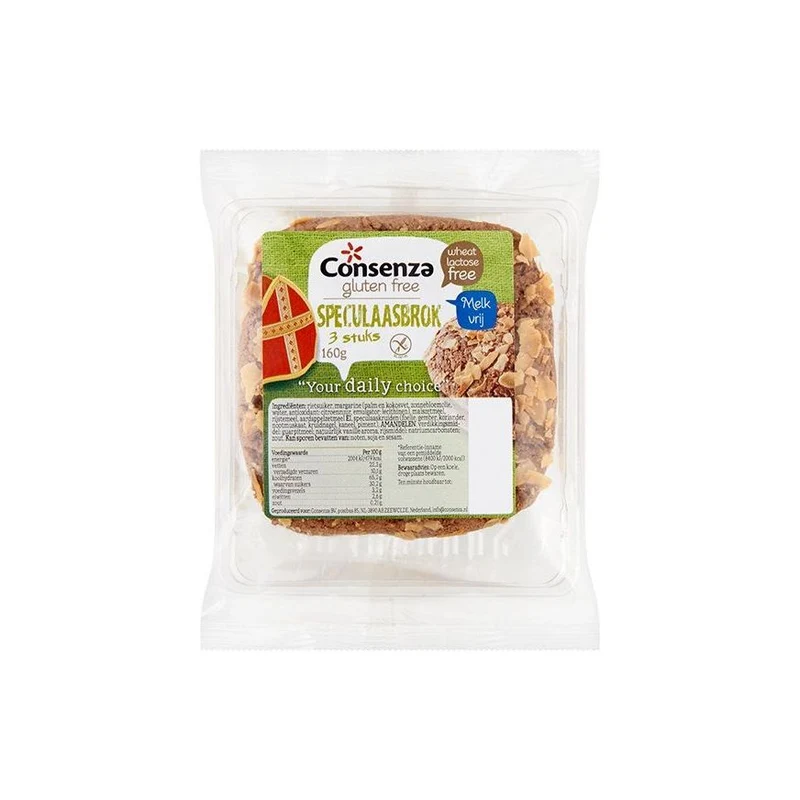 Consenza Speculaasbrokken 160 gram