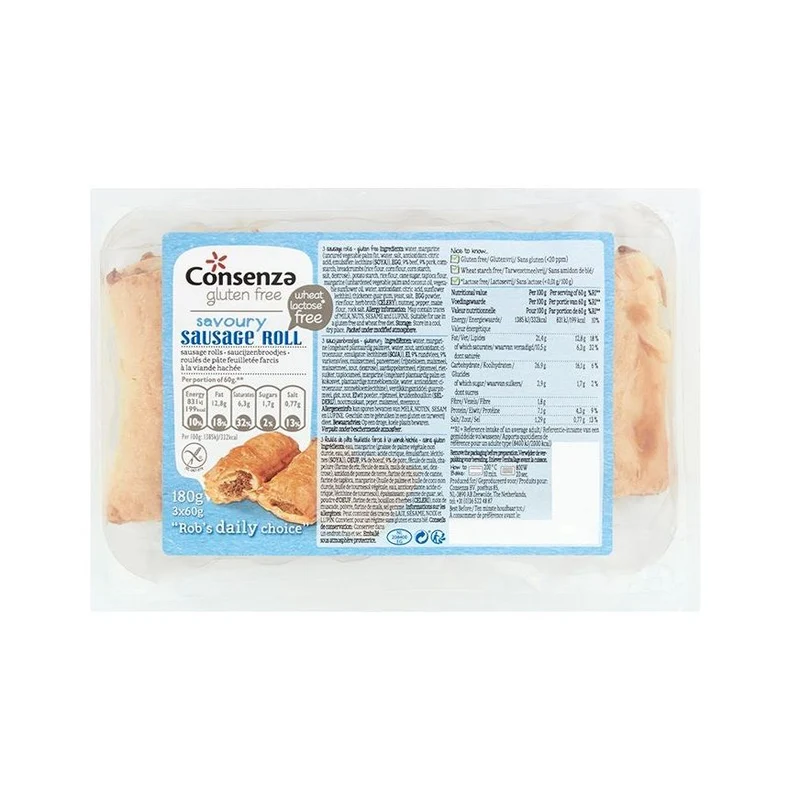 Consenza Saucijzenbroodjes 180 gram