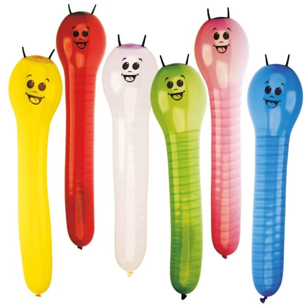 Rups Ballonnen Gekleurd 60,9cm