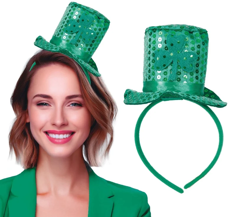 St. Patrick'S Day Haarband Mini Hoed