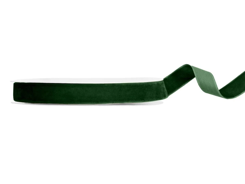 Groene Lint Velour 10m