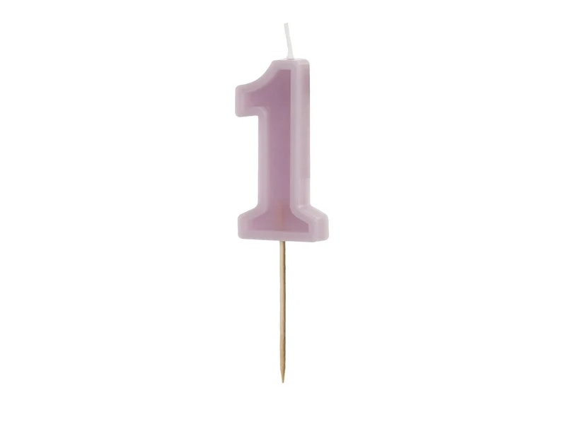 1 Jaar Kaars Nude 10cm