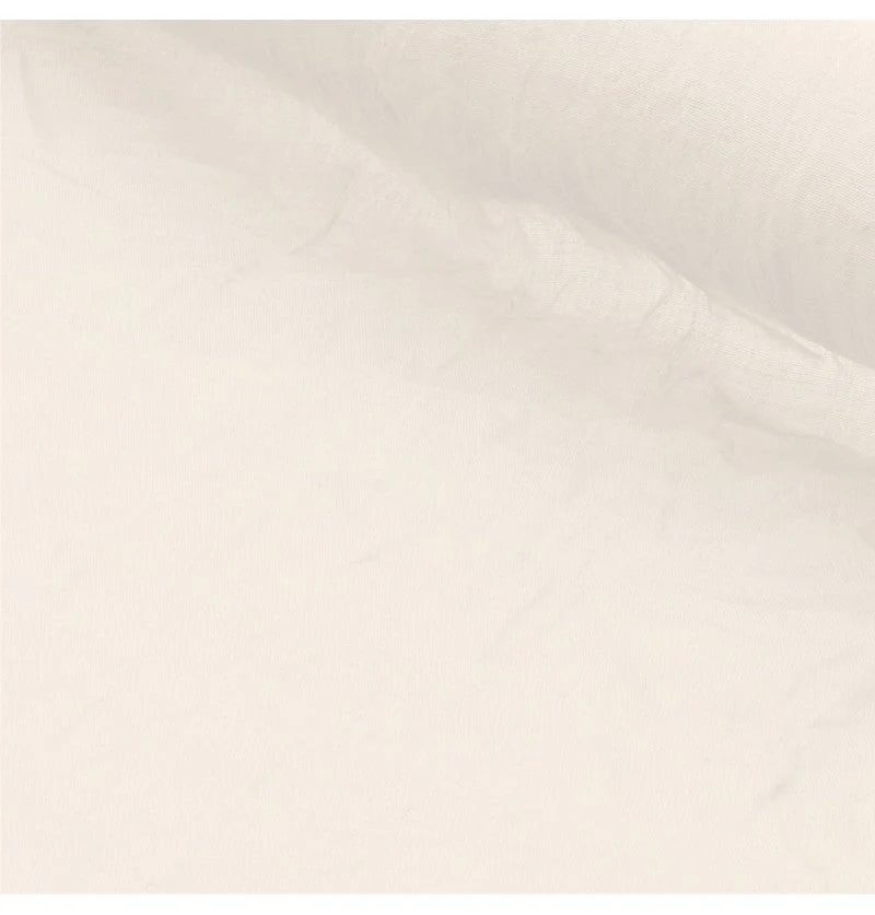 Ivoorkleurige Tafelkleed Chiffon 3m