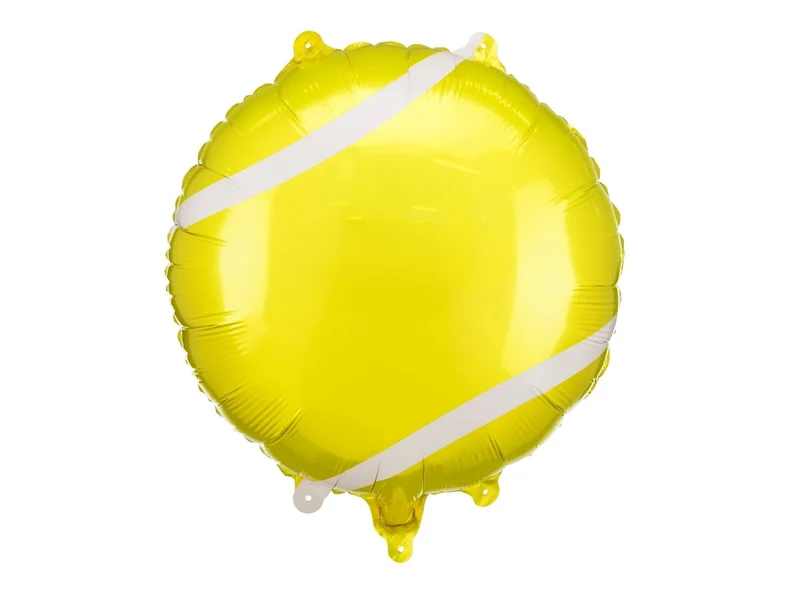 Gele Helium Ballon Tennisbal Leeg 35cm