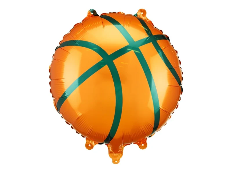 Basketbal Helium Ballon Leeg 35cm