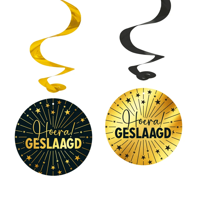 Geslaagd Hangdecoratie 4st