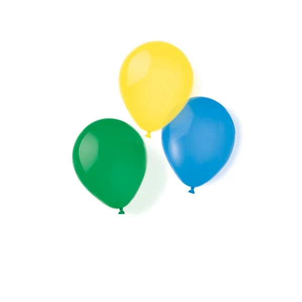 Gekleurde Ballonnen 25,4cm 8st