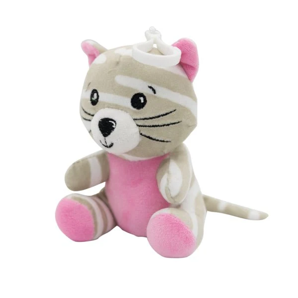 Kat Ballon Gewicht 2-In-1 Knuffel 11cm