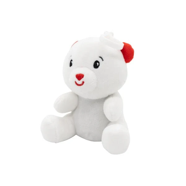 Ijsbeer Ballon Gewicht 2-In-1 Knuffel 11cm