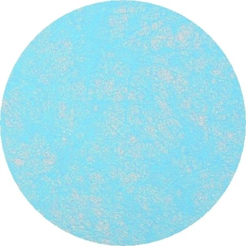 Blauwe Placemats Rond 34cm 10st