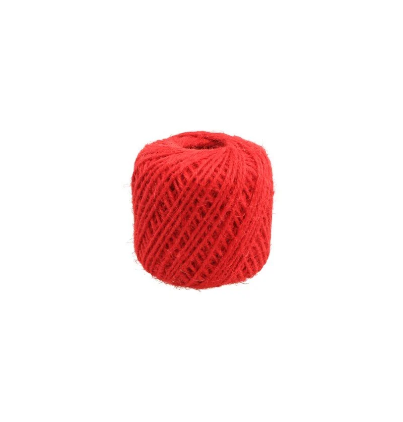 Rood Lint Jute 2Mm 30m