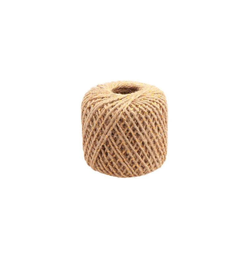 Gouden Lint Jute 2Mm 30m