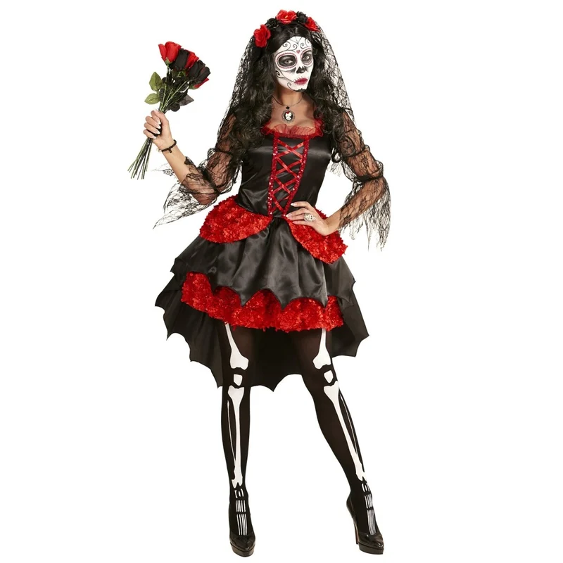 Dia De Los Muertos Jurk Dames Bruid