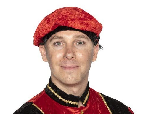 Pieten Baret Rood Volwassenen