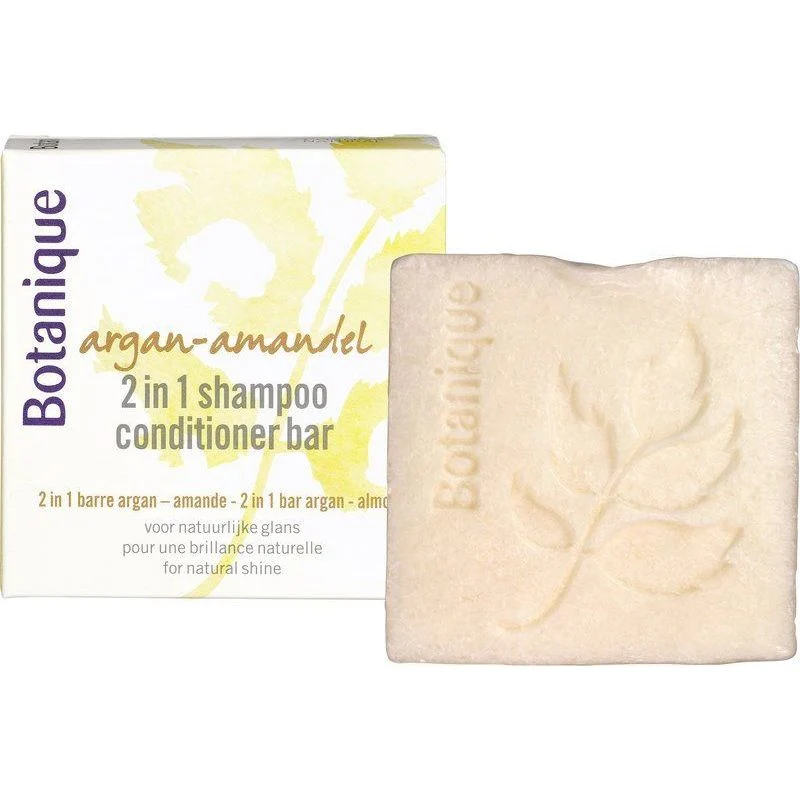 Botanique 2-in-1 Shampoo conditioner bar argan & amandel 100 gram