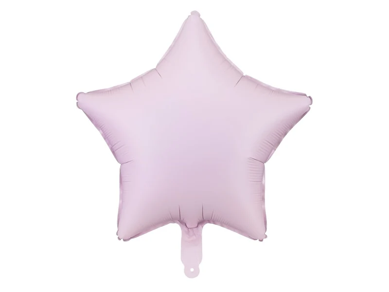 Ster Helium Ballon Paars Leeg 48cm