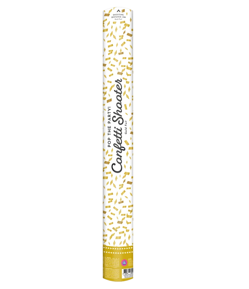 Gouden Confetti Folie Snippers 60cm