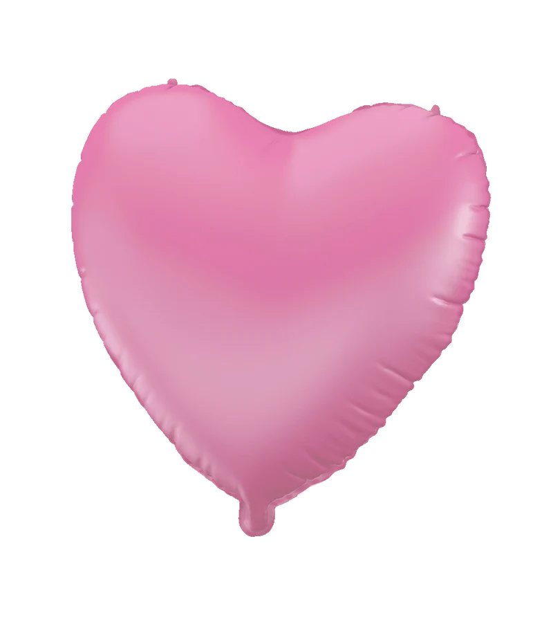 Hart Helium Ballon Lichtroze Leeg 46cm
