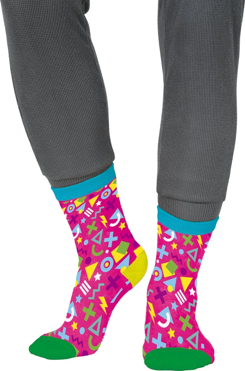 Neon 80S Sokken Roze