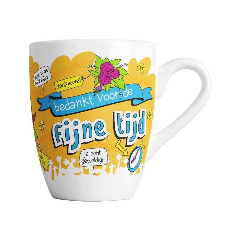 Fijne Tijd Mok 12cm