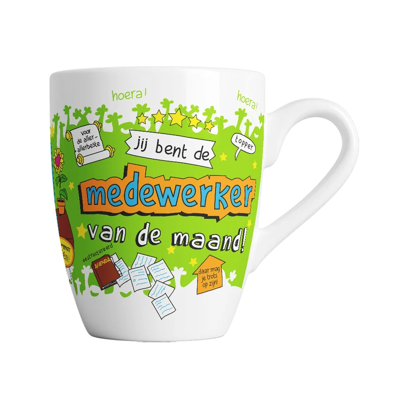 Medewerker Van De Maand Mok Groen